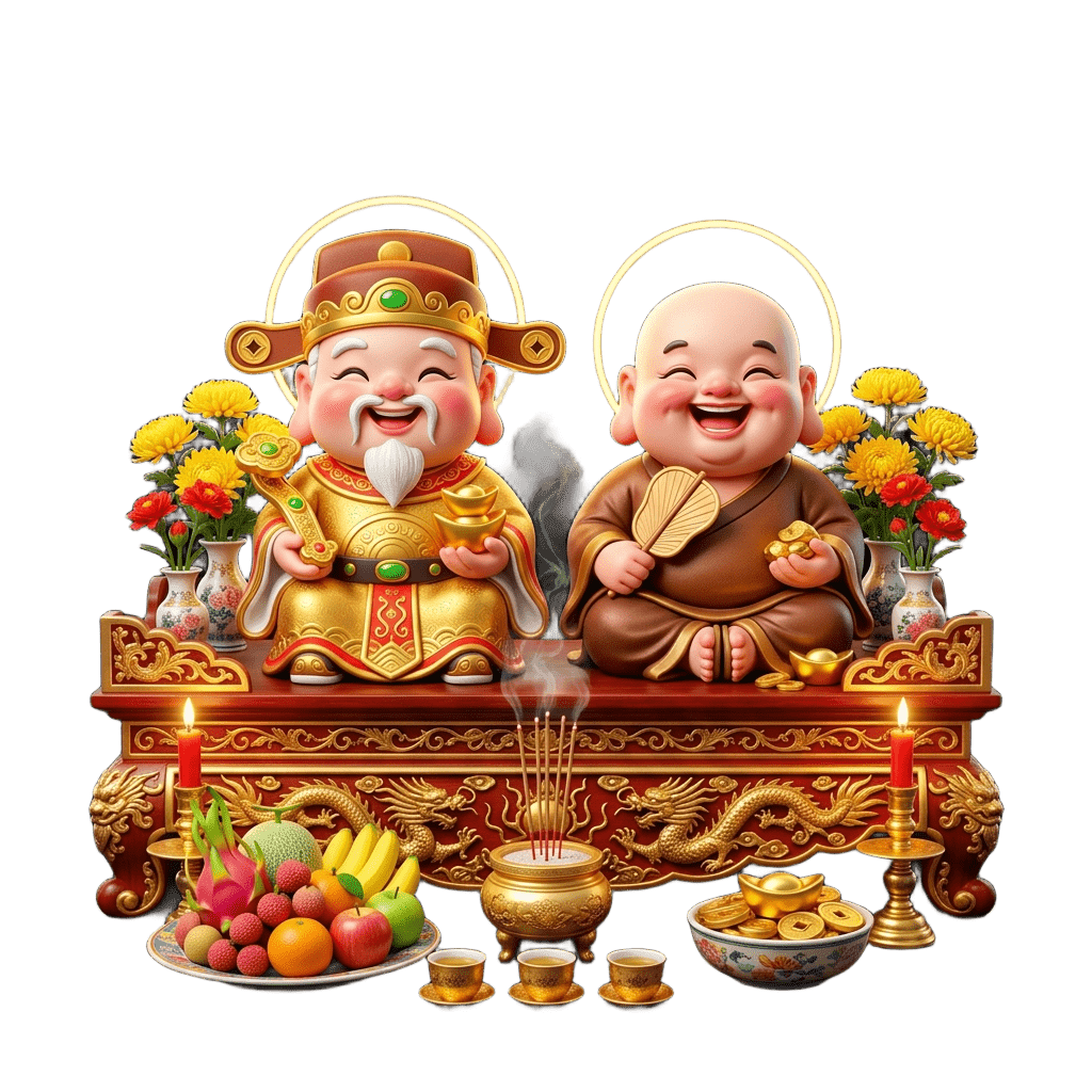 Bàn Thờ Thần Tài Ông Địa